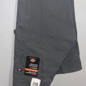 Brand New Dickies Relaxed Fit Straight Leg Carpenter Jeans Grey
